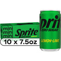 Sprite Zero Sugar Lemon Lime Diet Soda Pop Soft Drinks