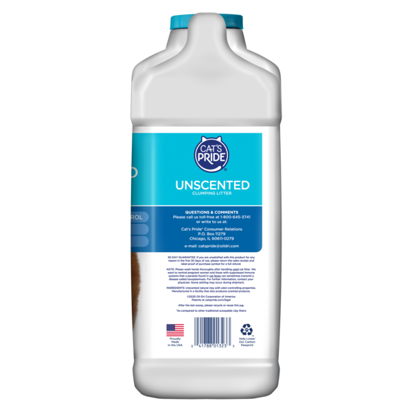 Cat's Pride Unscented Scoopable Lightweight Clumping Clay Cat Litter