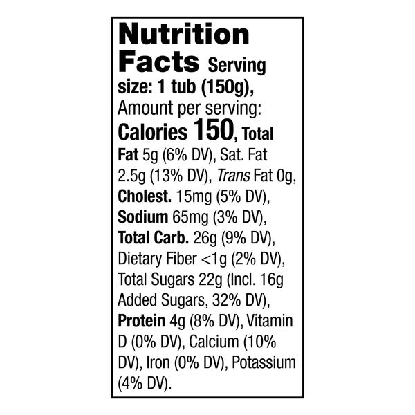 Brown Cow® Brown Cow Cream Top Strawberry on the Bottom Whole Milk Yogurt, 5.3 oz. Cup- Creamy, Delicious Yogurt