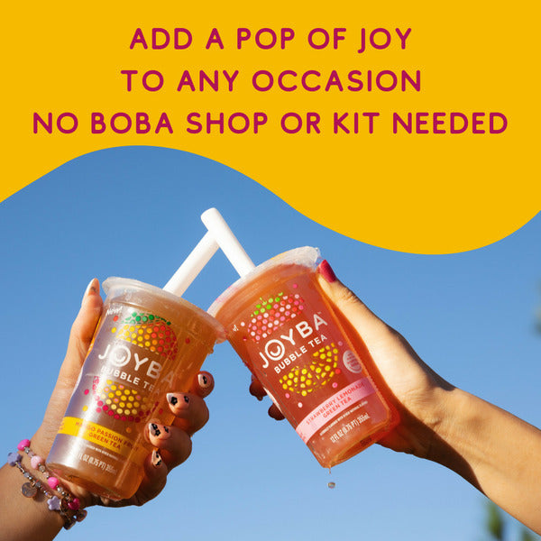 Joyba Mango Passionfruit Flavored Green Bubble Tea