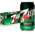 7UP Soda, Lemon Lime, Zero Sugar, 12 Pack