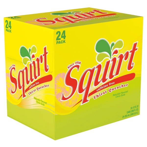 Squirt Caffeine Free Citrus Soda Thirst Quencher