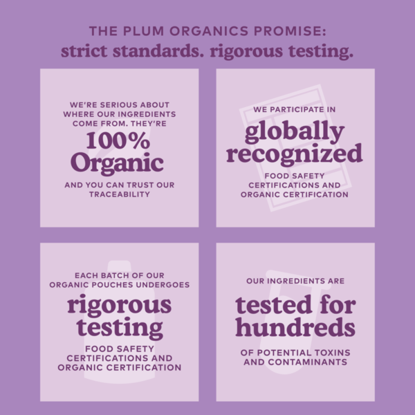 Plum Organics Just Mangos Baby Food