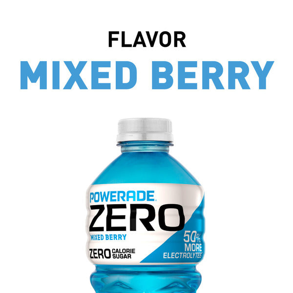 POWERADE Mixed Berry Zero Sugar Sports Drink Bottle