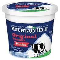 Mountain High Yoghurt Yogurt, Plain, Original, Who...
️