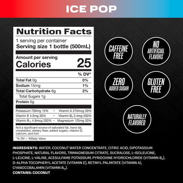 PRIME Hydration Drink, Ice Pop