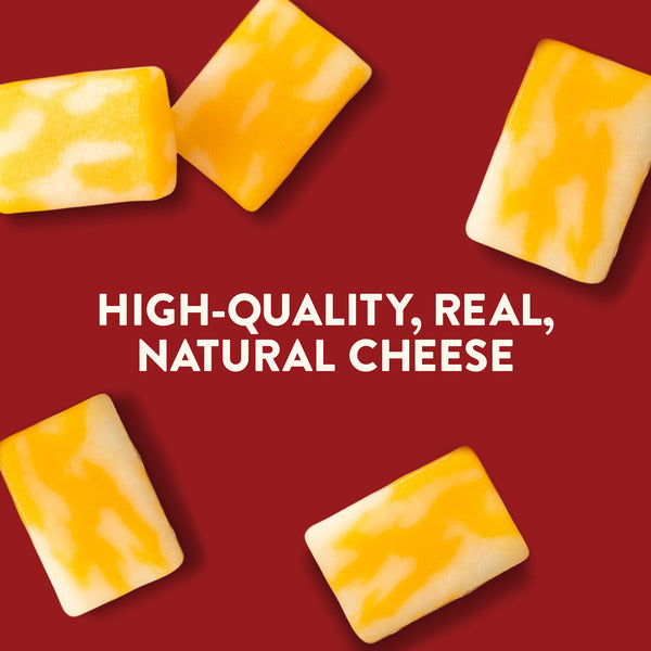 Sargento Balanced Breaks® Cheese + Crunch Mix Colby-Jack Natural Cheese and Smoky & Sweet BBQ Seasoned Snack Mix of Pretzels, Roasted Cashews, Corn Sticks, Corn Kernels, Toasted Bread Chips, Snack, 3-Pack
