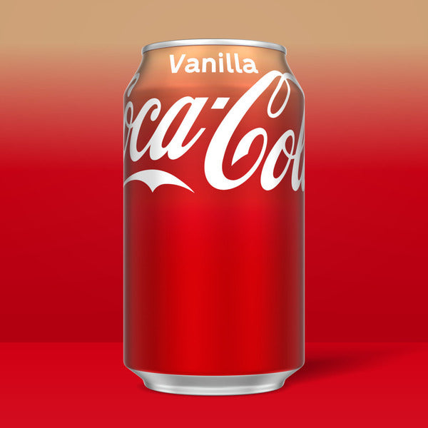 Coca-Cola Vanilla Soda Cans