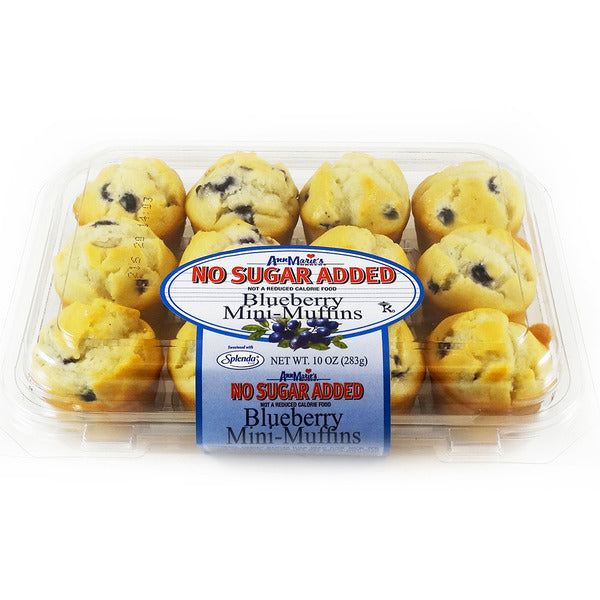 Ann Marie's Sugar Free, Blueberry Mini Muffins