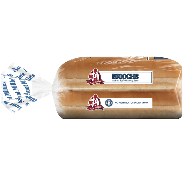 Aunt Millie's Artisan Style, Brioche Hot Dog Buns