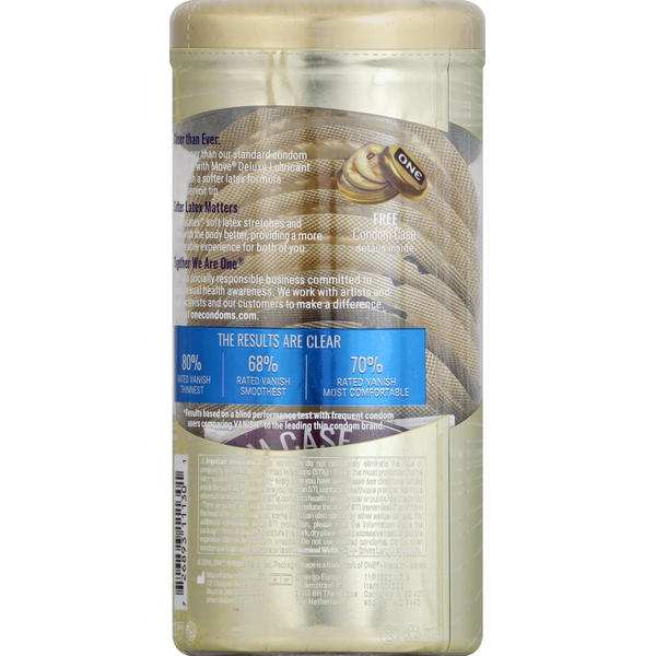 O.N.E. Condoms, Lubricated Latex, Hyper-Thin