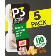 P3 Portable Protein Snack Pack Lunch with Turkey, ...
️