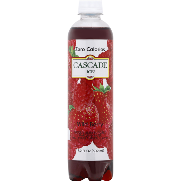 Cascade Ice Sparkling Water, Wild Berry