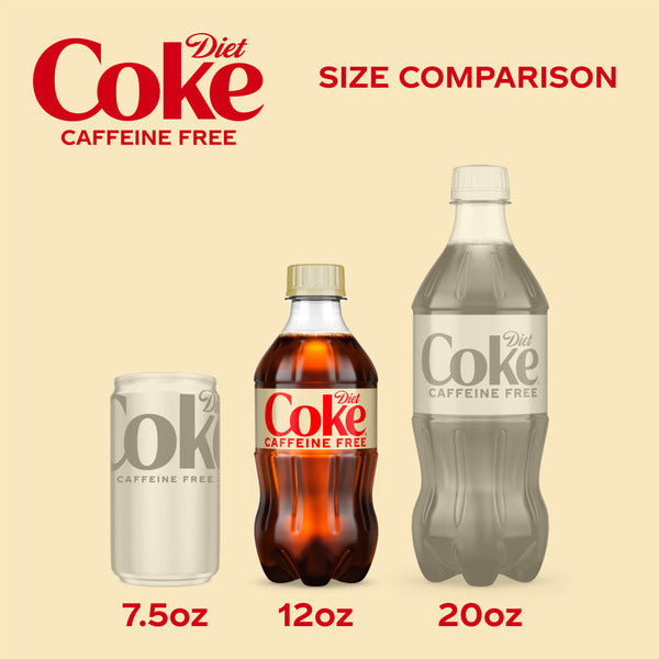 Diet Coke Caffeine-Free Soda Bottles