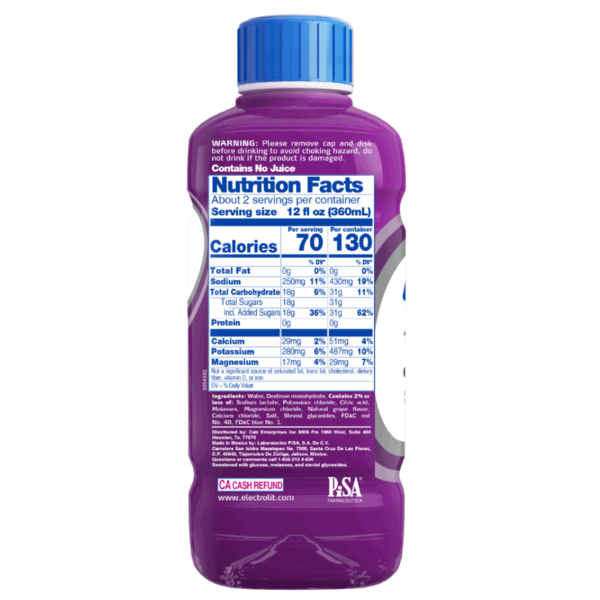 Electrolit Grape, Electrolyte Beverage, Premium Hydration
