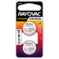 RAYOVAC Lithium Coin Cell Batteries Size 2025 3V