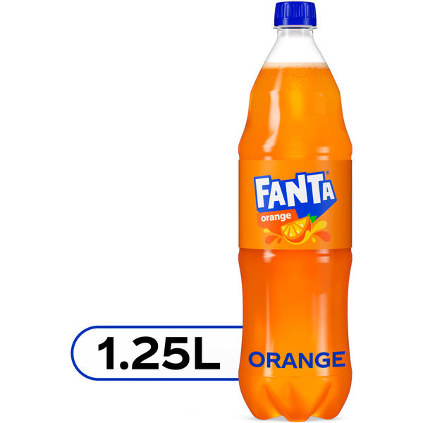 Fanta Orange Soda Bottle