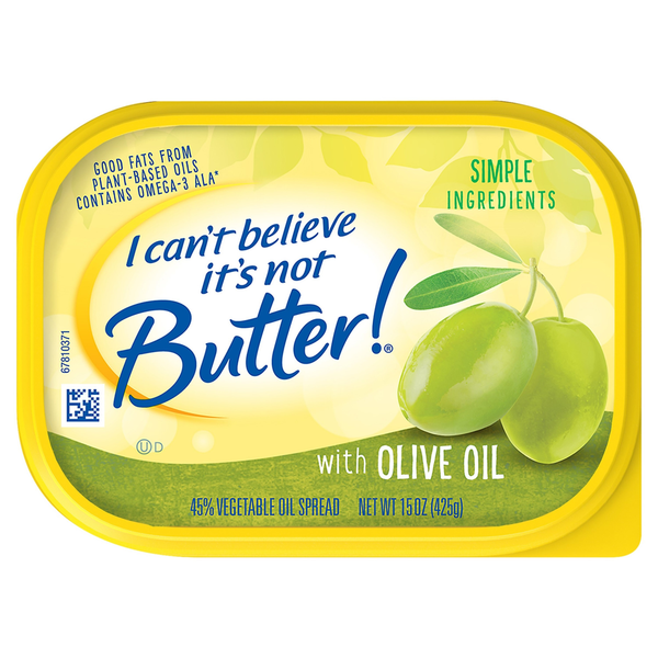 I Can't Believe It's Not Butter Olive Oil Spread