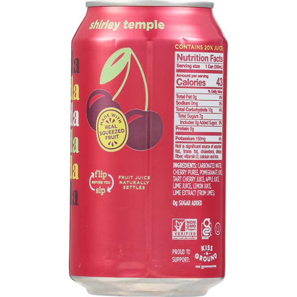 Spindrift Soda, Shirley Temple