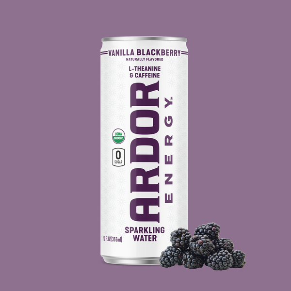 Ardor Energy Vanilla Blackberry Sparkling Water