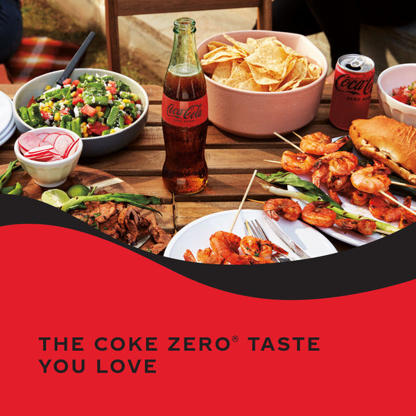 Coca Cola Zero Sugar Diet Soda Soft Drink