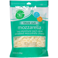 Food Club Thick Cut Low-Moisture Part-Skim Shredded Mozzarella Cheese