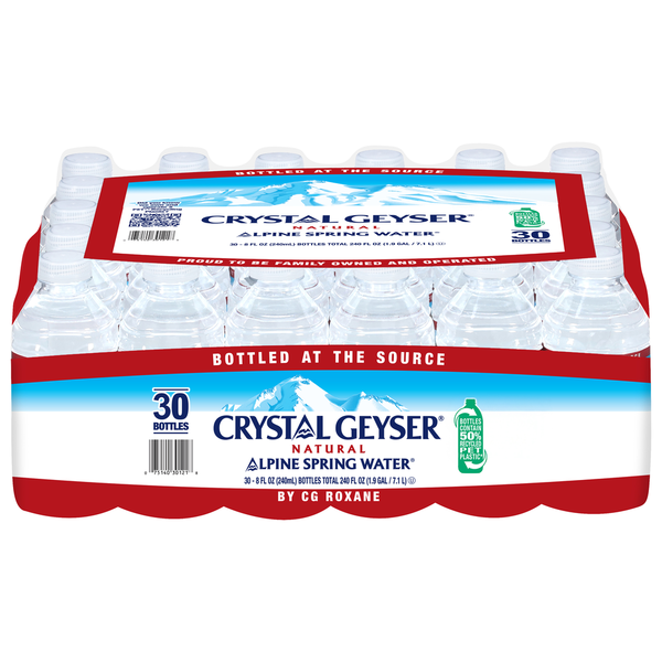Crystal Geyser Spring Water