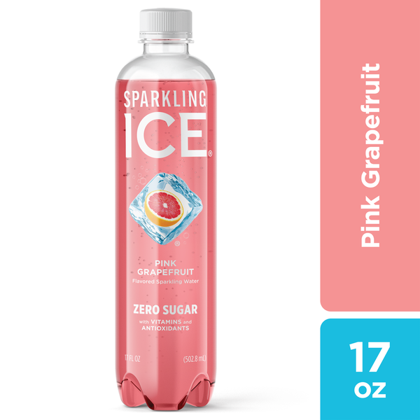Sparkling Ice® Zero Sugar Pink Grapefruit Flavored Sparkling Water