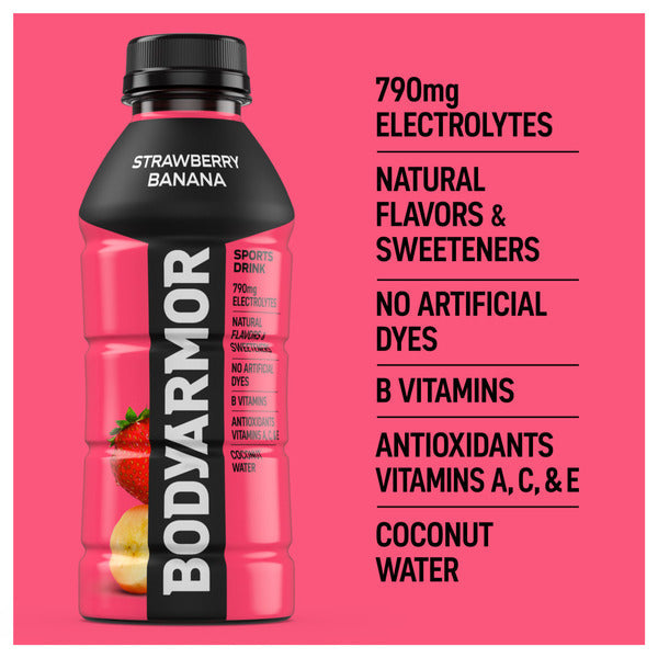 BODYARMOR Strawberry Banana