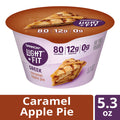 Dannon Light + Fit Dannon Light + Fit Caramel Apple Pie Greek Fat Free Yogurt, Creamy and Delicious Gluten Free Yogurt, 5.3 oz Cup