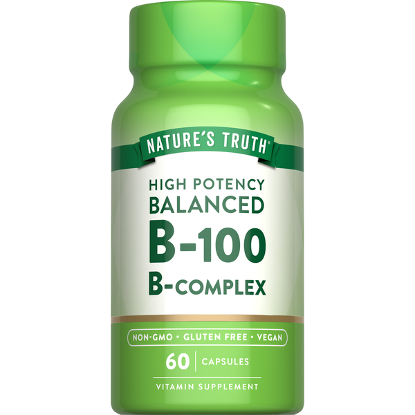 Nature's Truth Vitamin B-Complex Capsules