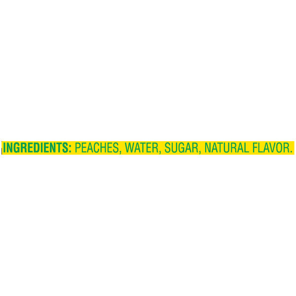 Del Monte Peaches, Sliced, 100 Calorie