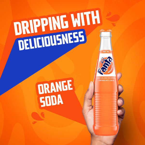 Fanta De Mexico Orange Soda