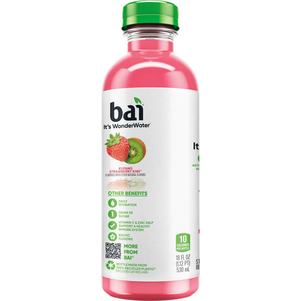 Bai Kupang Strawberry Kiwi, Antioxidant Infused Beverage