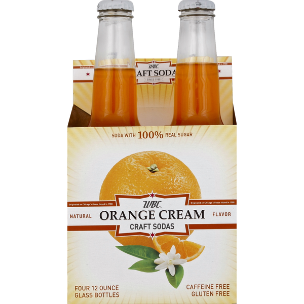 WBC Soda, Orange Cream