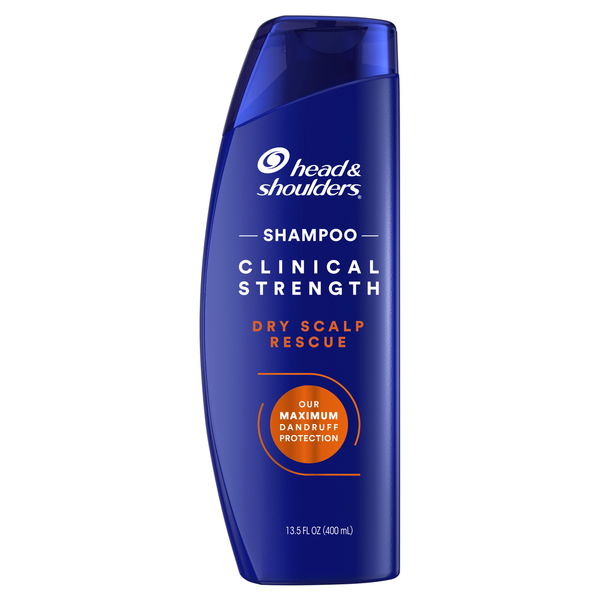 Head & Shoulders Clinical Strength Dry Scalp Rescue Shampoo, for Stubborn Dandruff