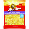 Borden Finely Shredded Cheese, Four Cheese Mexican️