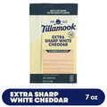 Tillamook Farmstyle Extra Sharp White Cheddar Cheese Slices, 7oz, 8ct