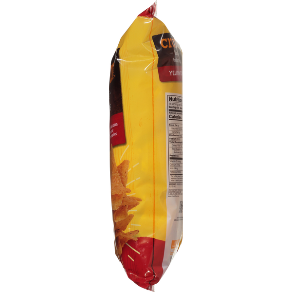 Crav'n Flavor Tortilla Chips, Yellow Corn, Triangle