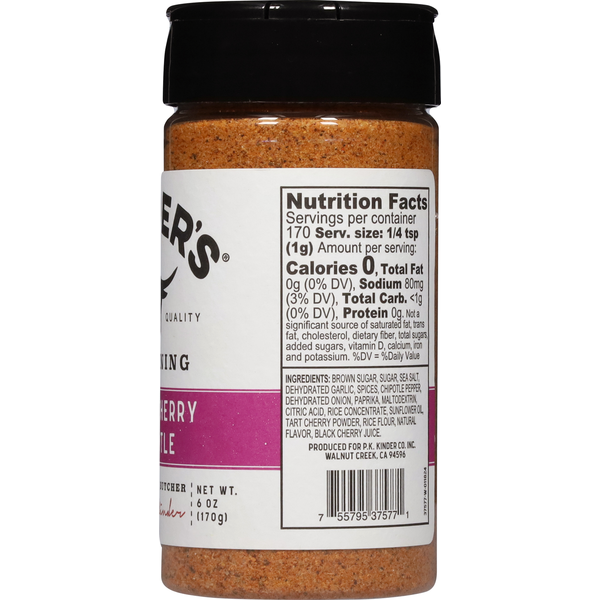 Kinder's Seasoning, Black Cherry Chipotle