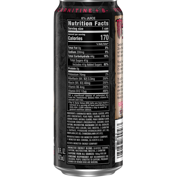 Monster Bad Apple Energy Drink
