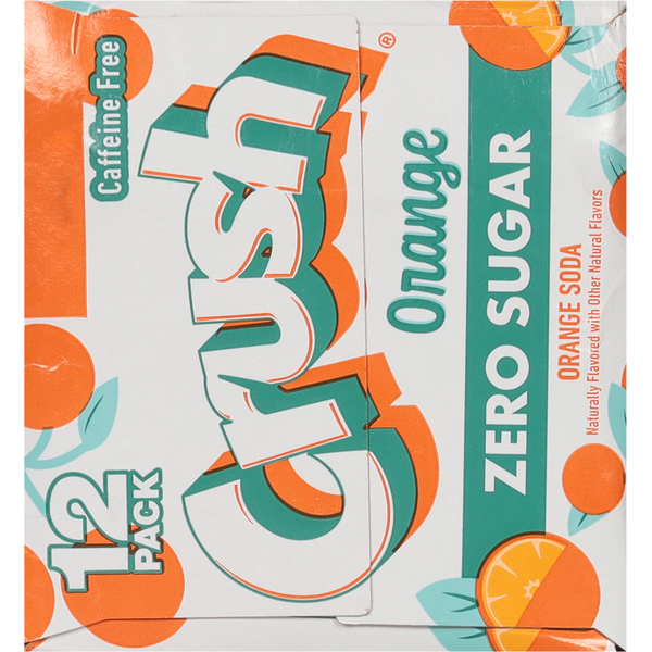 Crush Zero Sugar Orange Soda