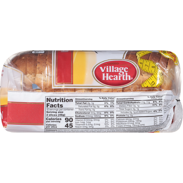 Village Hearth Bread, Light, 12 Grain