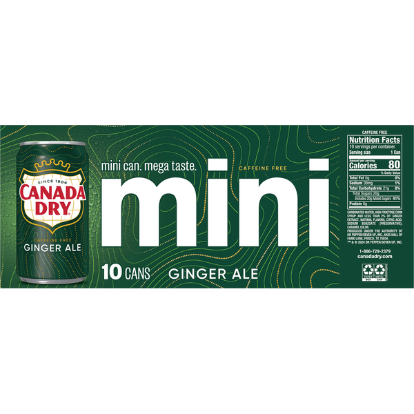Canada Dry Ginger Ale, Mini