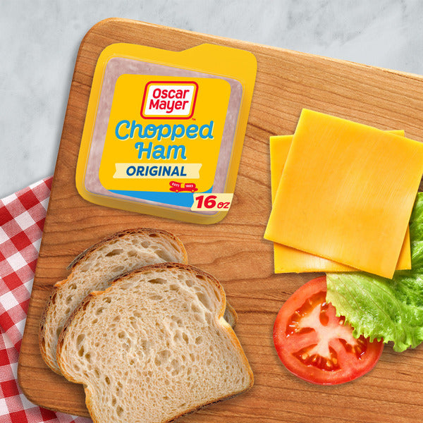 Oscar Mayer Chopped Ham & Water Product Sliced Deli Sandwich Lunch Meat