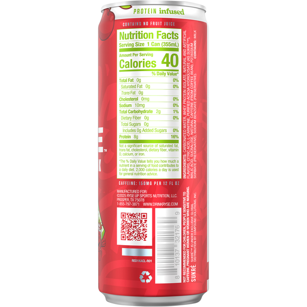 RYSE Zero Sugar Kool-Aid Cherry Limeade Energy Drink