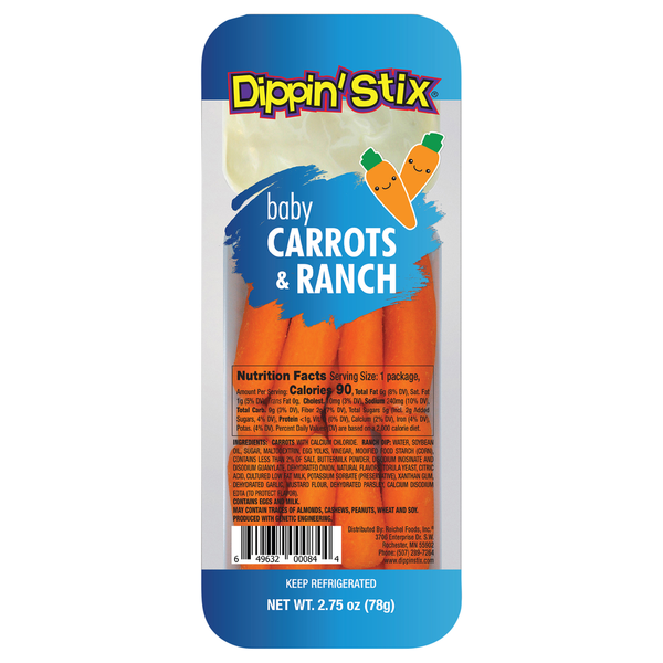 Dippin' Stix Baby Carrots & Ranch