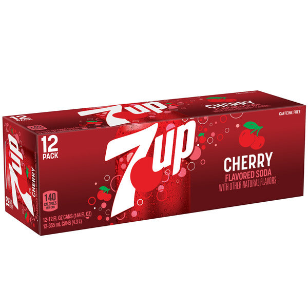 7UP Cherry Flavored Soda
