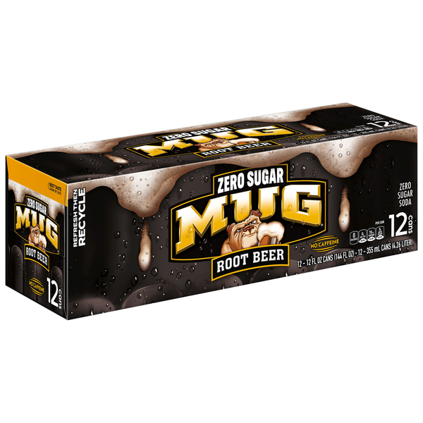 Mug Mug Zero Sugar Soda Root Beer Can