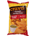 Crav'n Flavor Tortilla Chips, Yellow Corn, Triangle